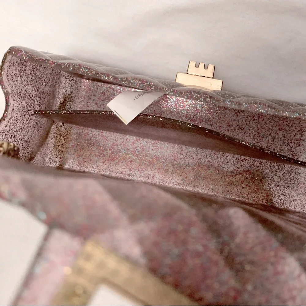 Jelly Style Sparkle Shoulder Bag - Picture 4 of 6